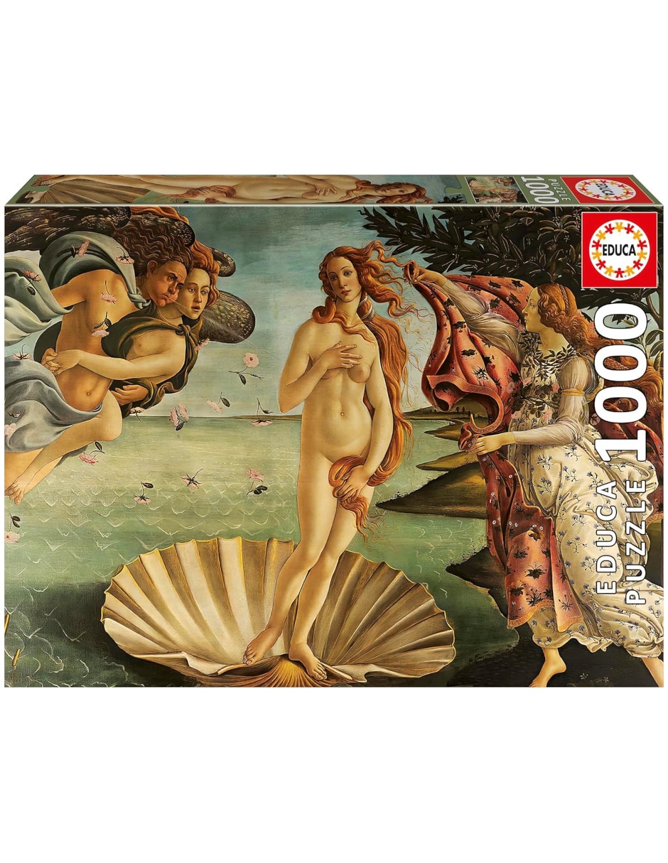 Rompecabezas El nacimiento de venus Educa 1000 piezas