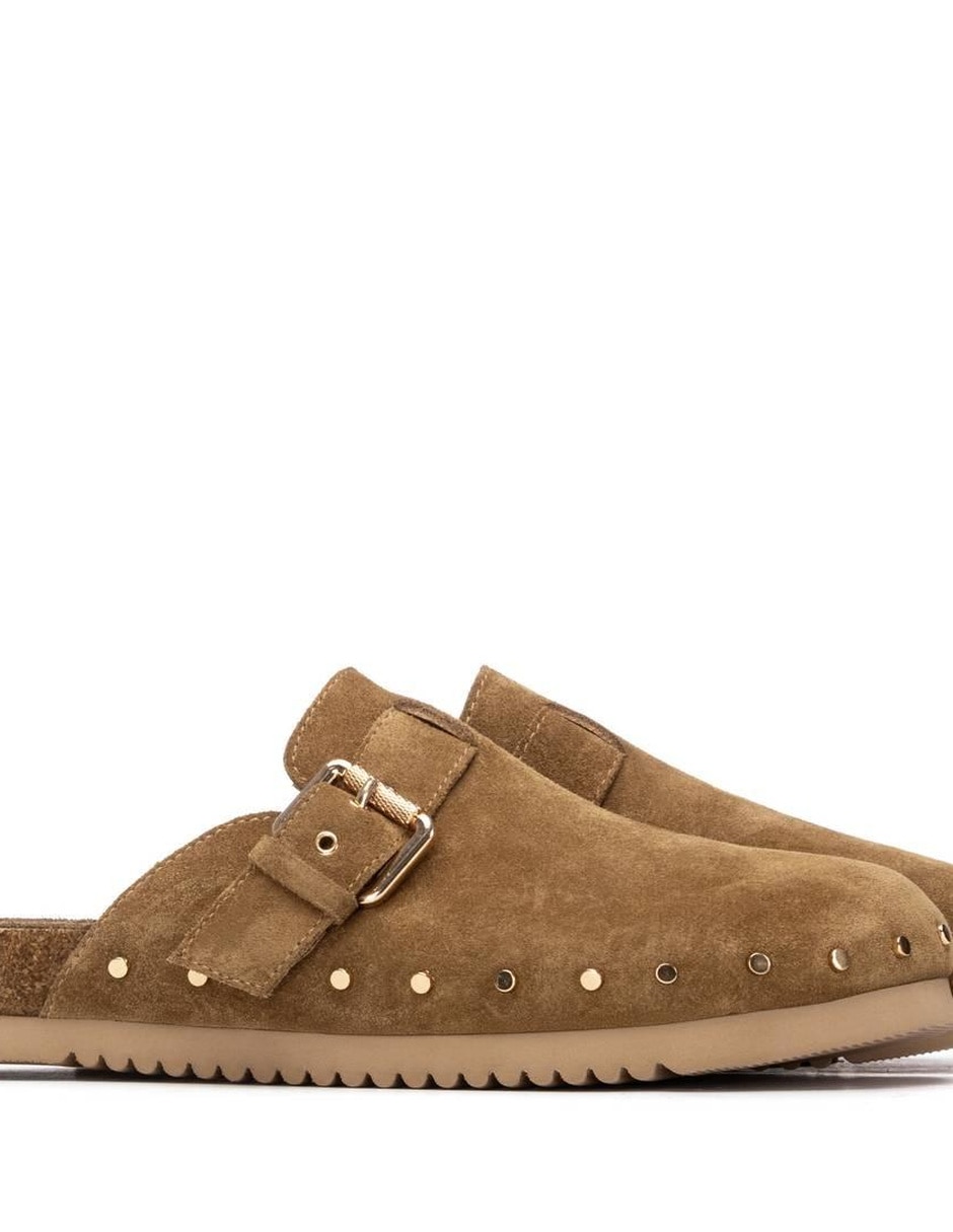 Zueco de piel para mujer 3