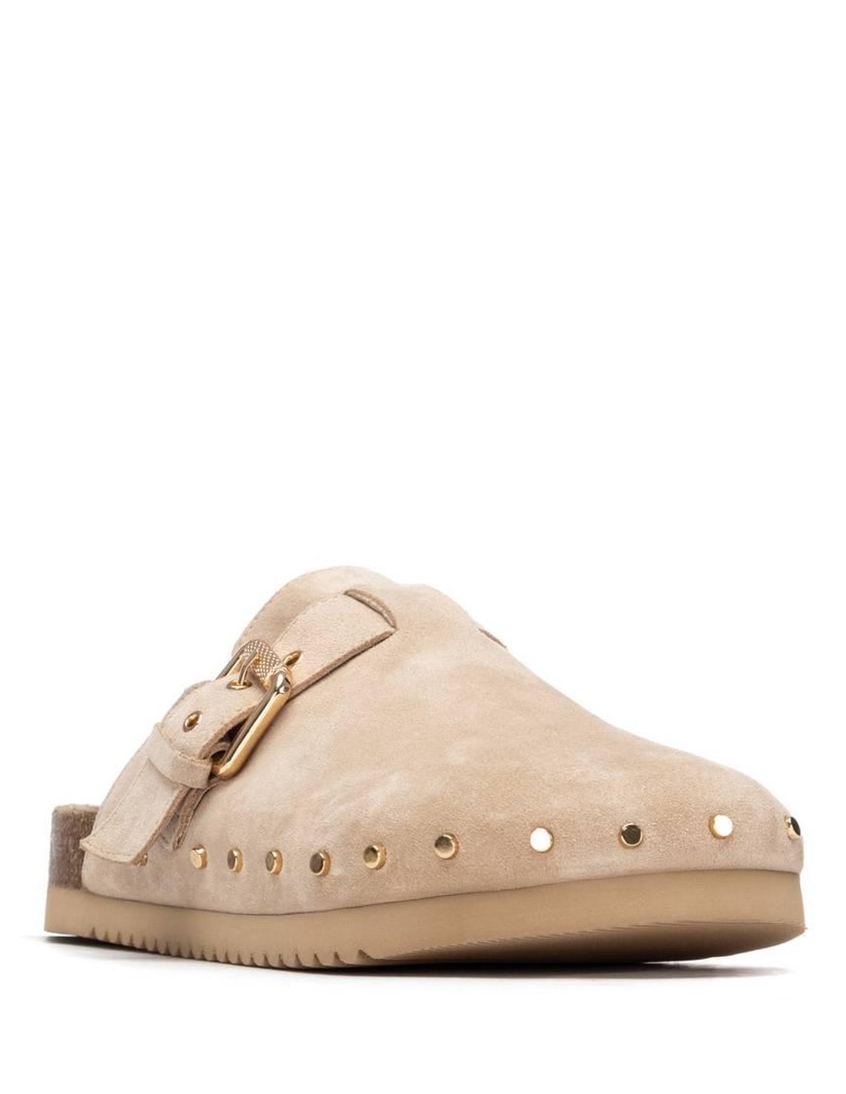 Zueco de piel para mujer 2