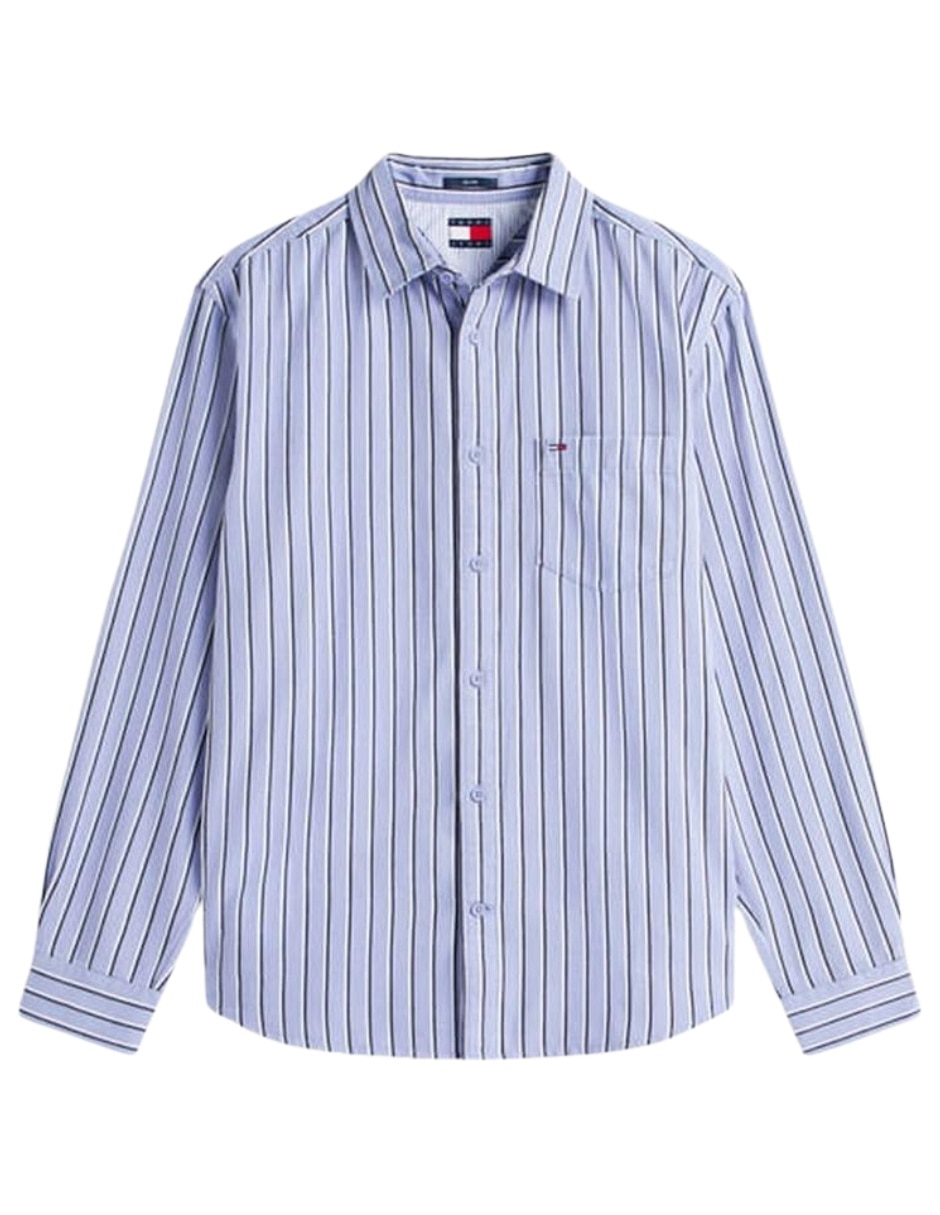 Camisa casual algodón manga larga para hombre 2