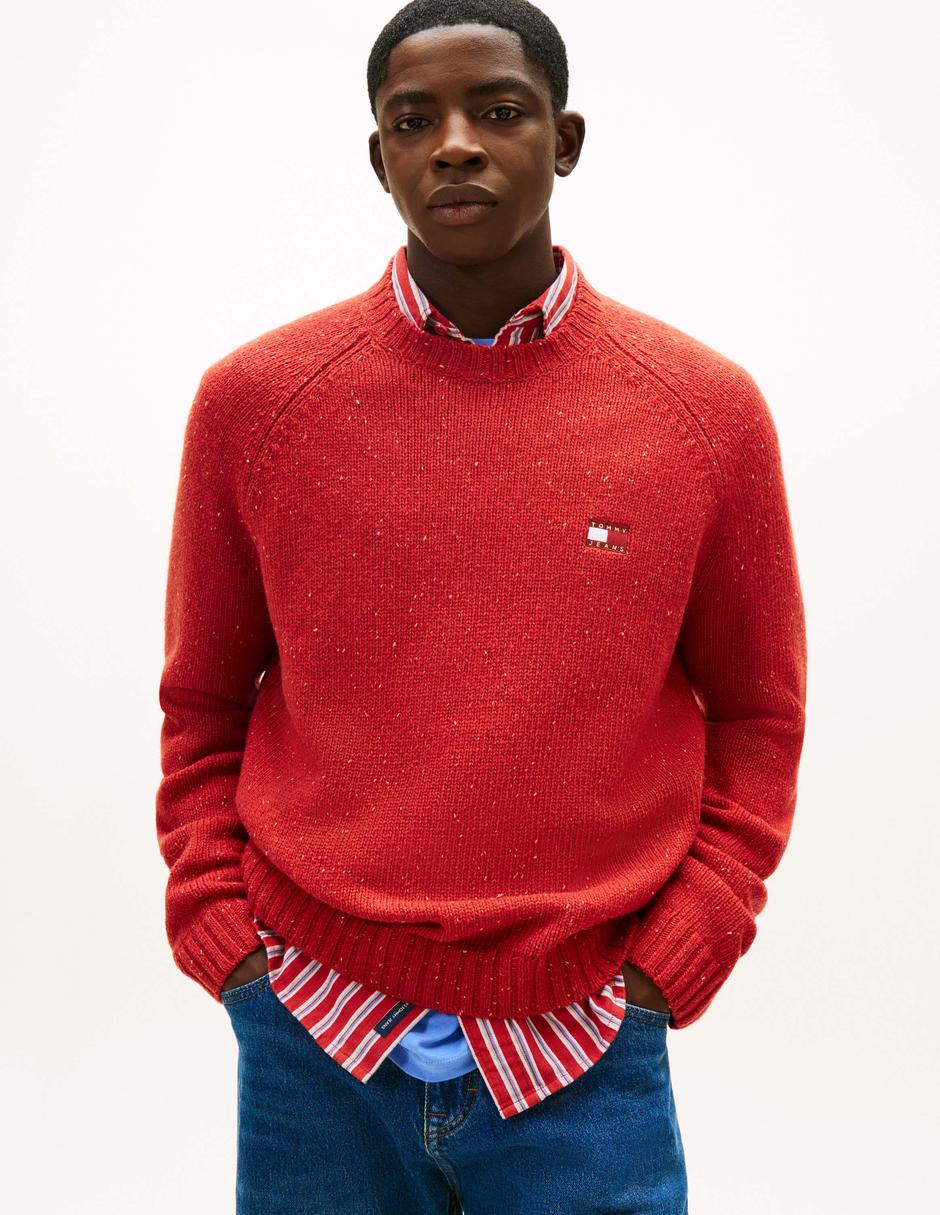 Suéter Tommy Jeans cuello redondo para hombre
