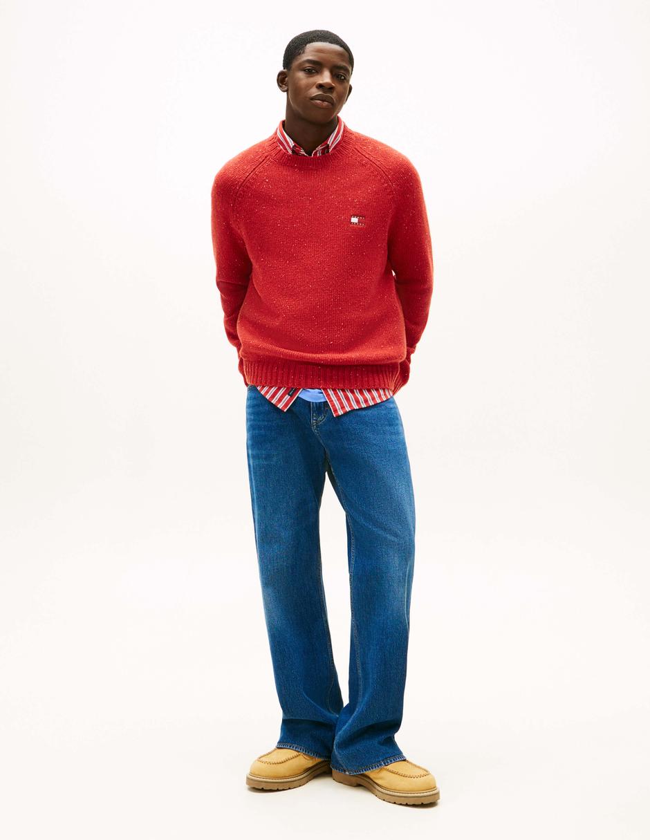 Suéter Tommy Jeans cuello redondo para hombre