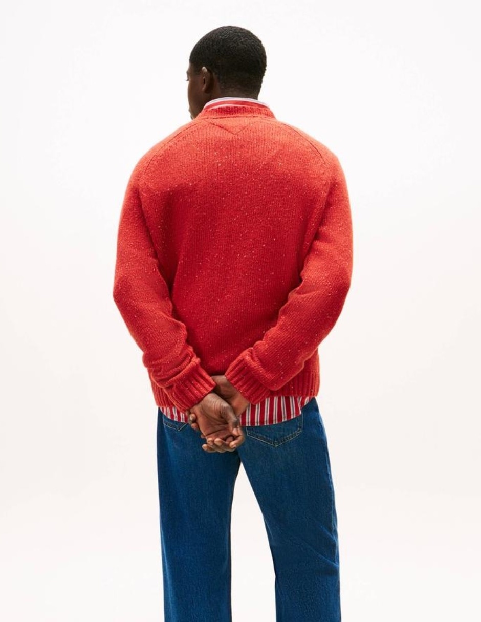 Suéter Tommy Jeans cuello redondo para hombre