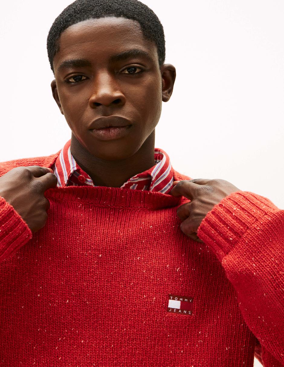 Suéter Tommy Jeans cuello redondo para hombre