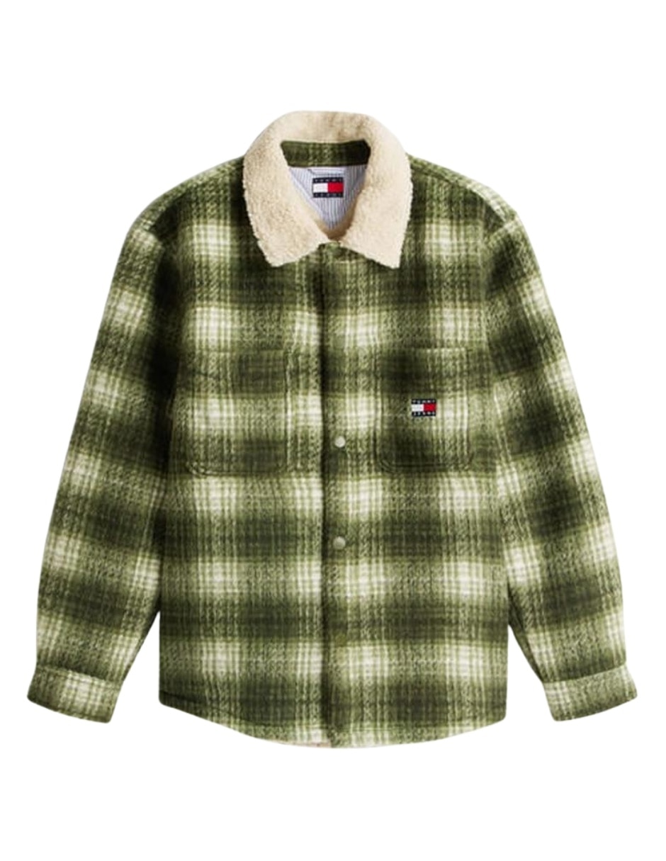Camisa casual Tommy Jeans manga larga para hombre