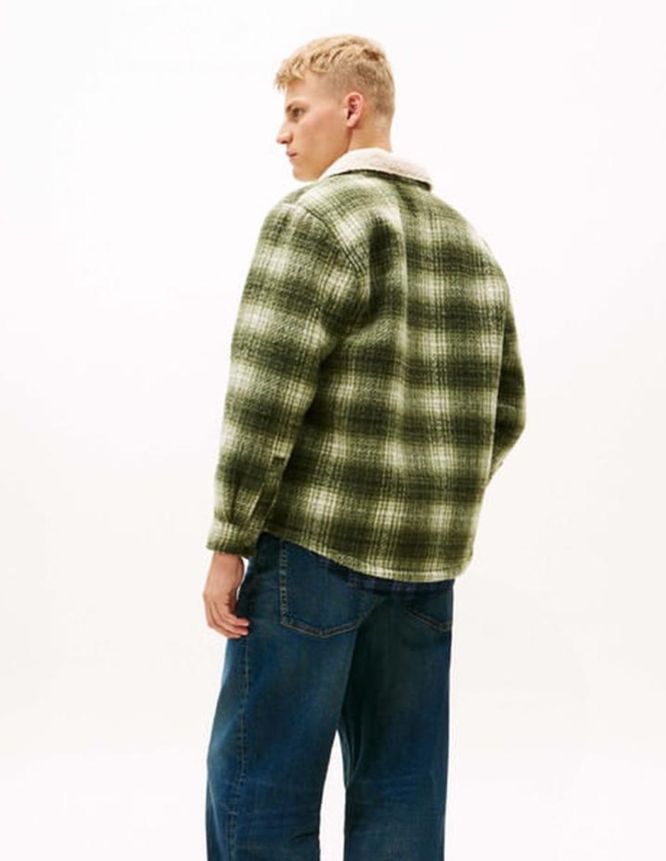 Camisa casual Tommy Jeans manga larga para hombre