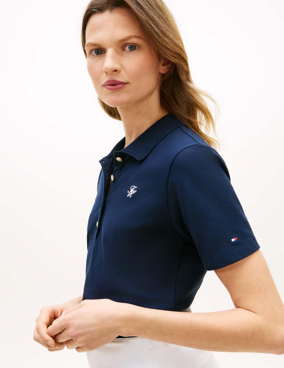 Playera tipo polo para mujer 2
