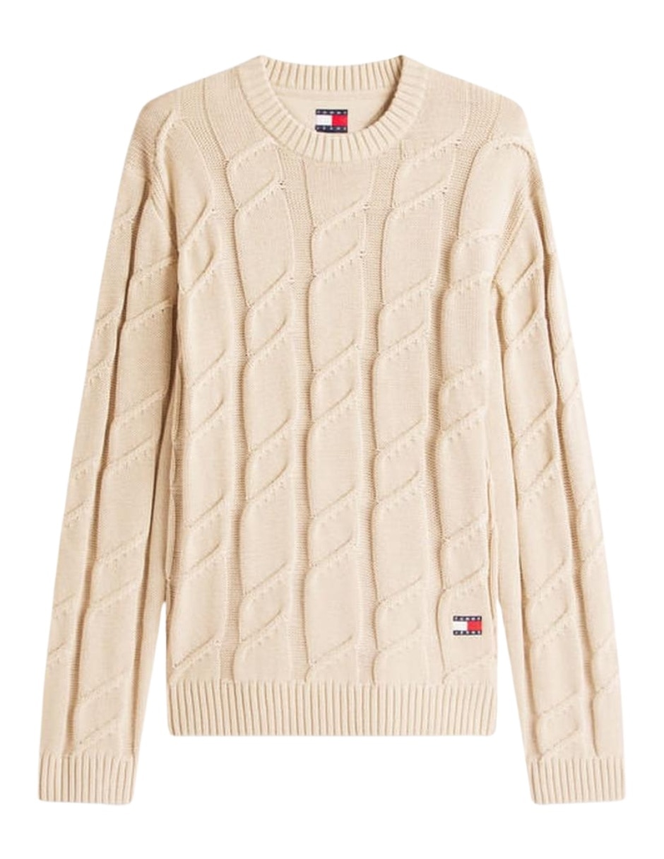 Suéter Tommy Jeans cuello redondo para hombre
