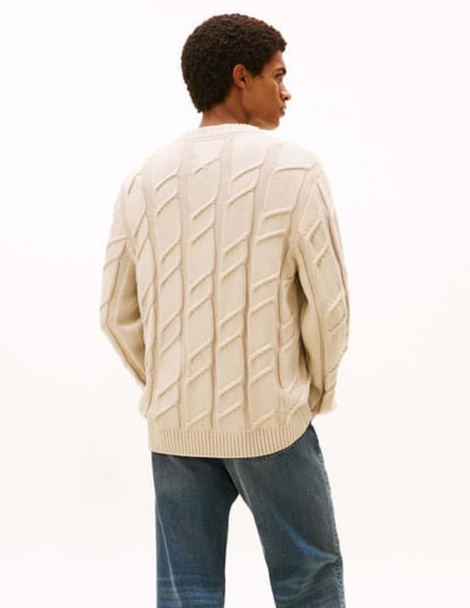 Suéter Tommy Jeans cuello redondo para hombre