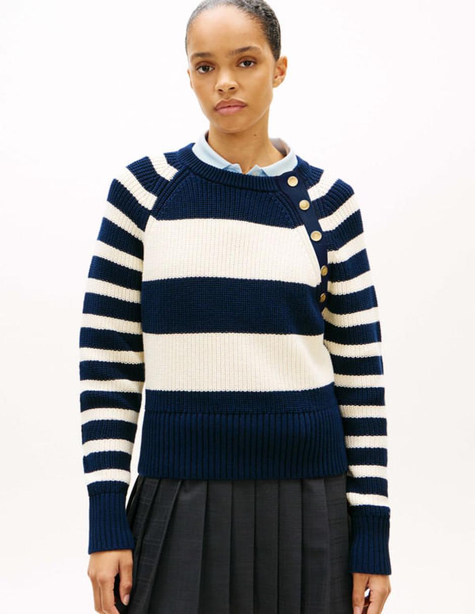Suéter Tommy Hilfiger cuello redondo para mujer