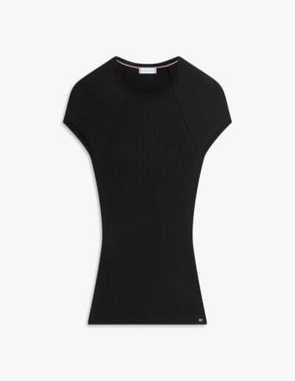 Playera manga corta cuello redondo para mujer 2