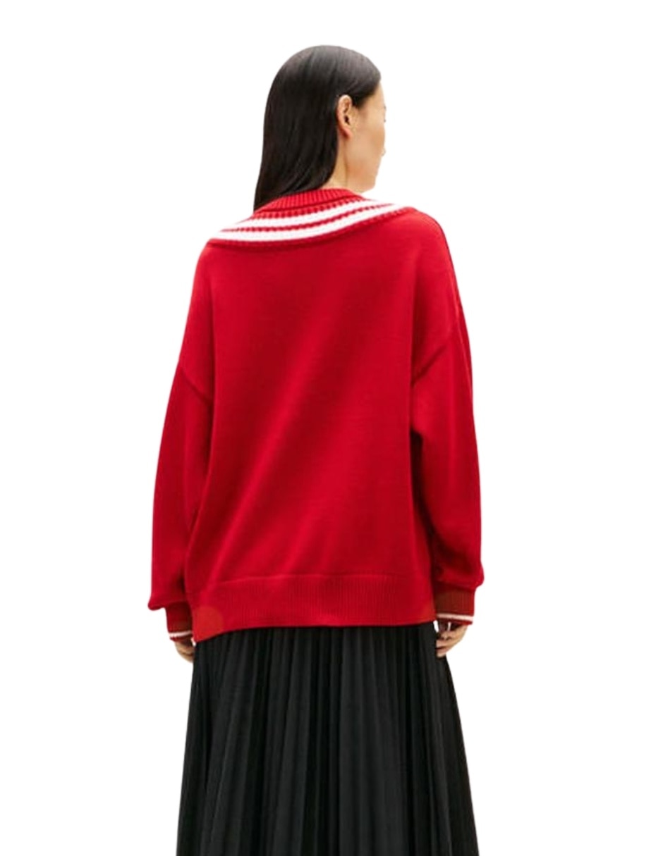 Suéter Tommy Hilfiger cuello redondo para mujer