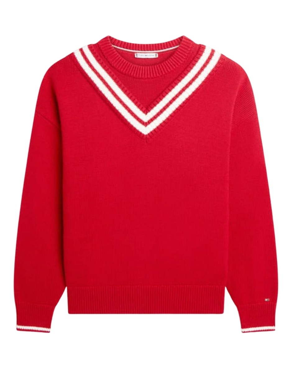 Suéter Tommy Hilfiger cuello redondo para mujer