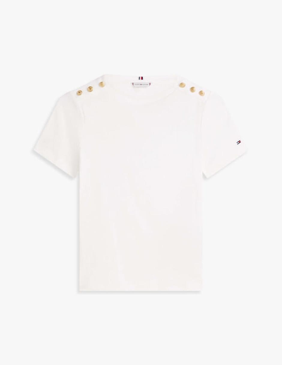 Playera manga corta cuello redondo para mujer 2