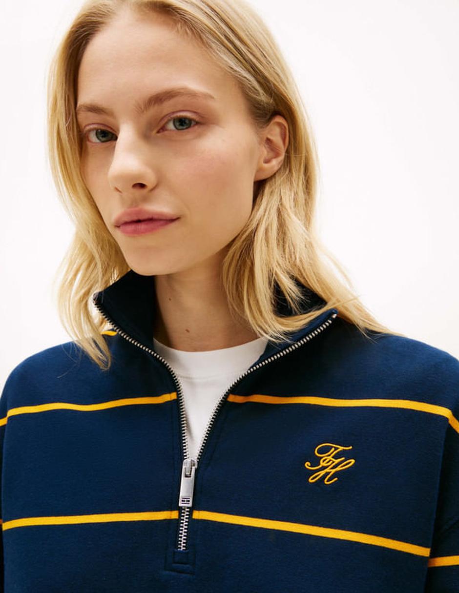 Suéter cuello camisero para mujer 3