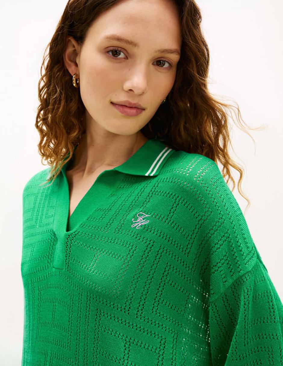 Playera tipo polo para mujer 3