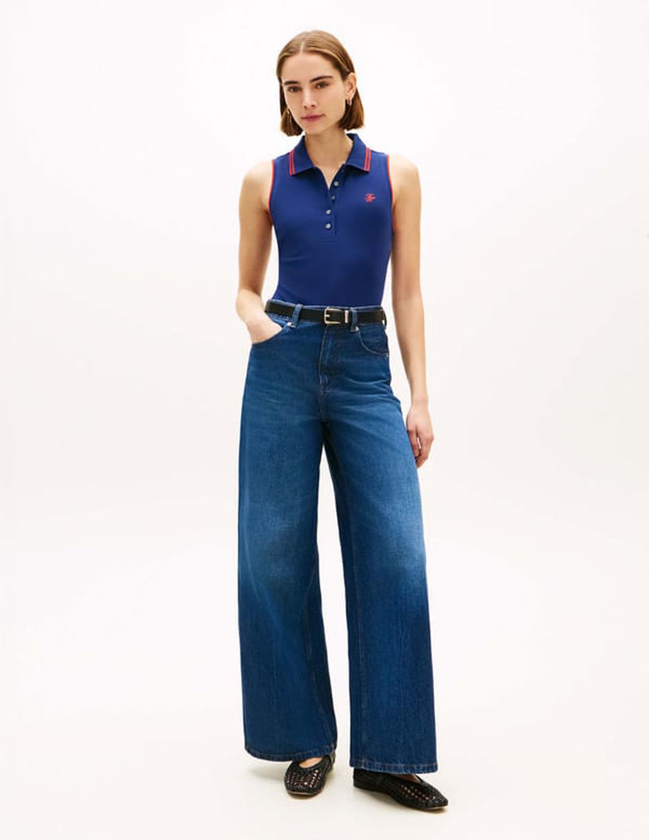 Playera tipo polo para mujer 4