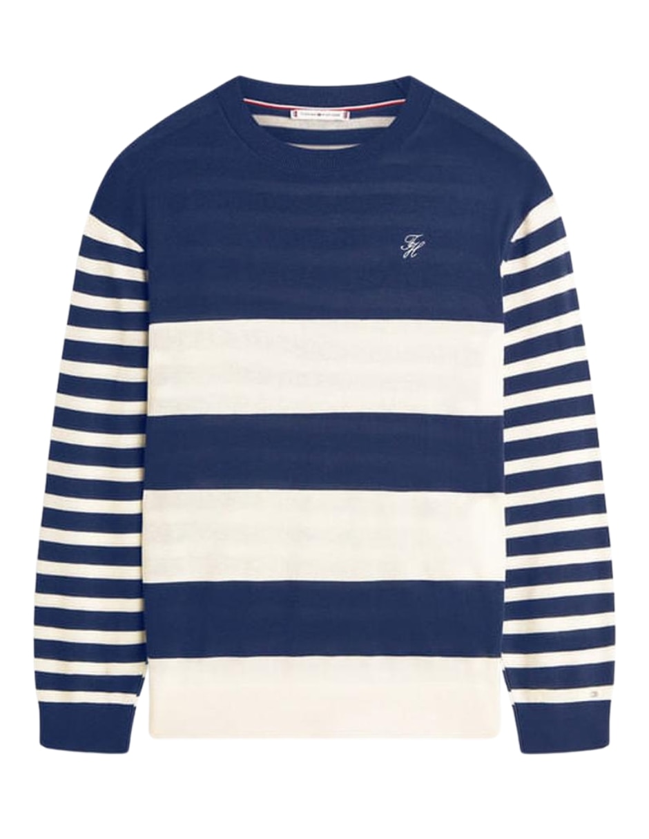 Suéter Tommy Hilfiger cuello redondo para mujer