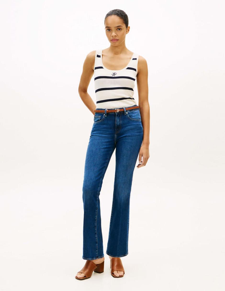 Playera cuello redondo para mujer 4