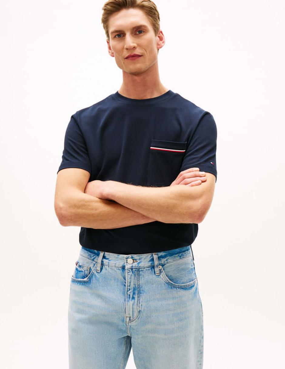 Playera Tommy Hilfiger cuello redondo para hombre