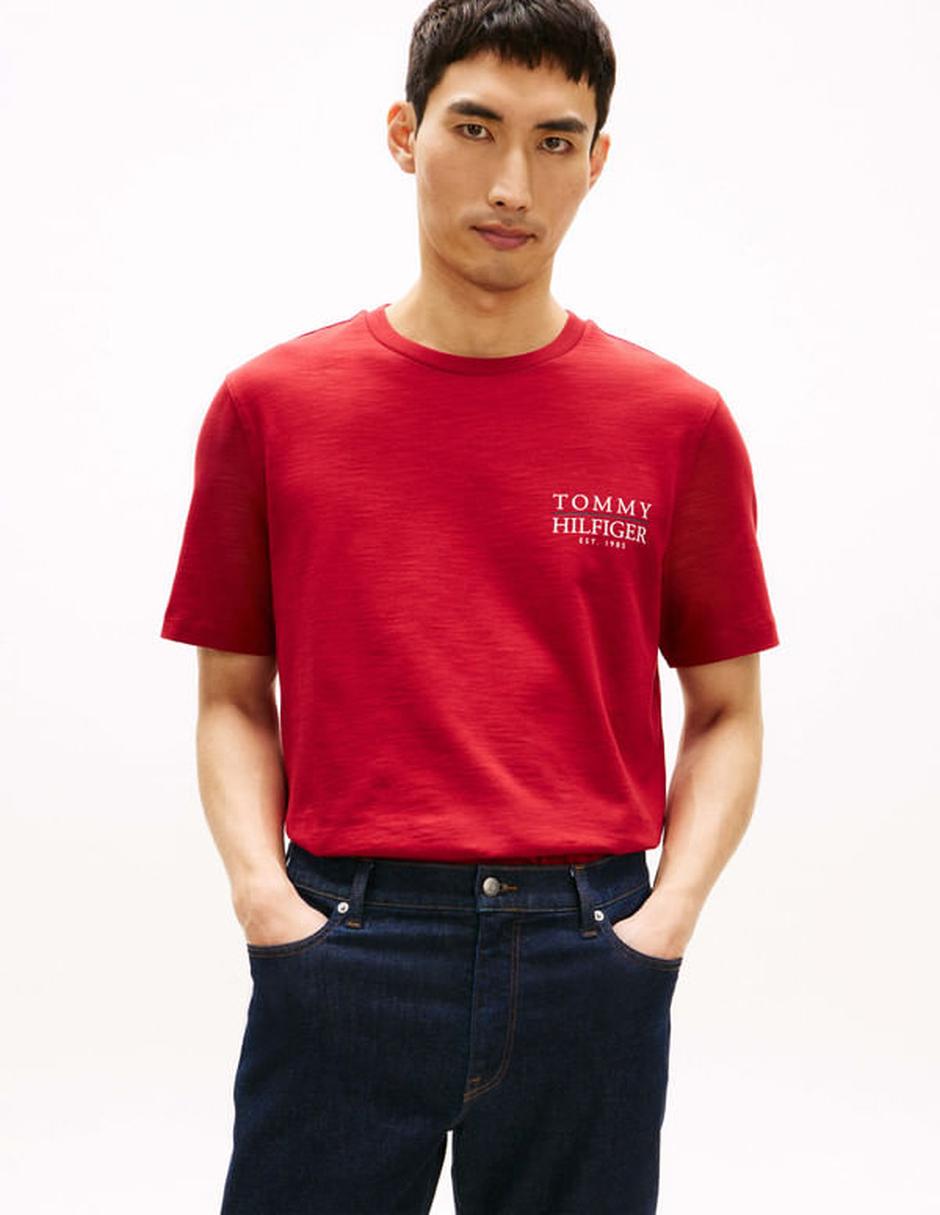 Playera Tommy Hilfiger cuello redondo para hombre