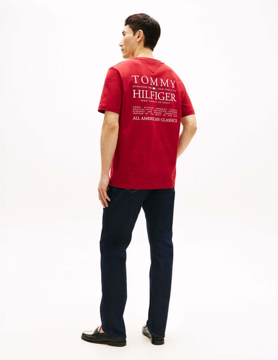 Playera Tommy Hilfiger cuello redondo para hombre