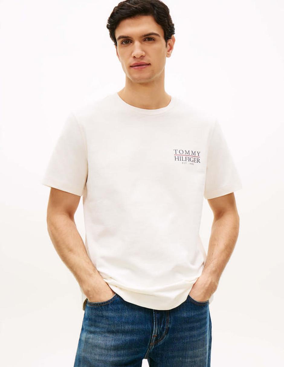 Playera cuello redondo para hombre