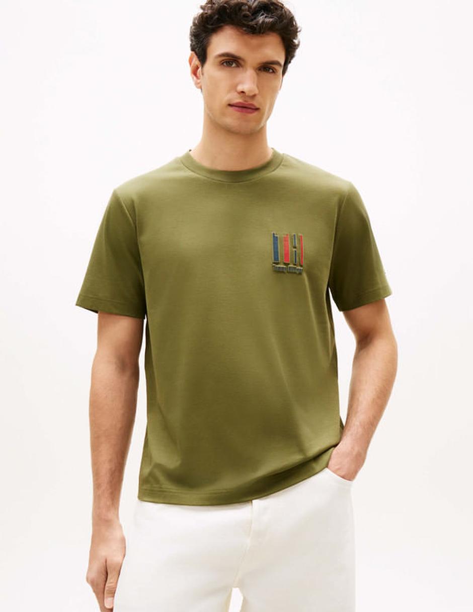 Playera cuello redondo para hombre 1