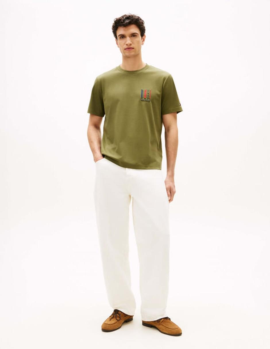 Playera cuello redondo para hombre 4