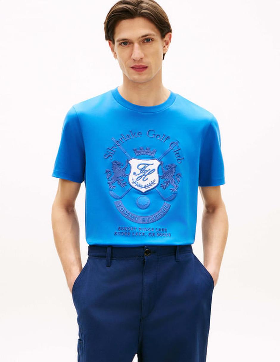 Playera cuello redondo para hombre