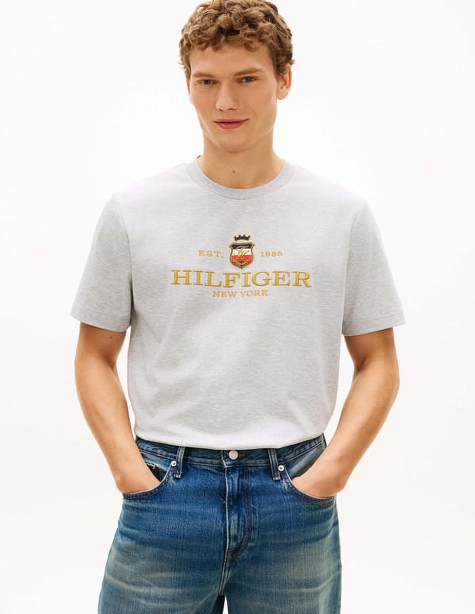Playera cuello redondo para hombre