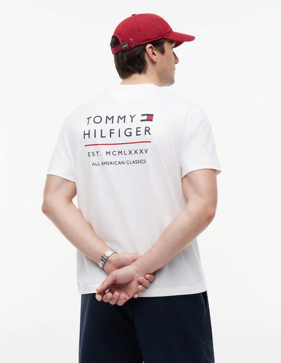 Playera Tommy Hilfiger cuello redondo para hombre