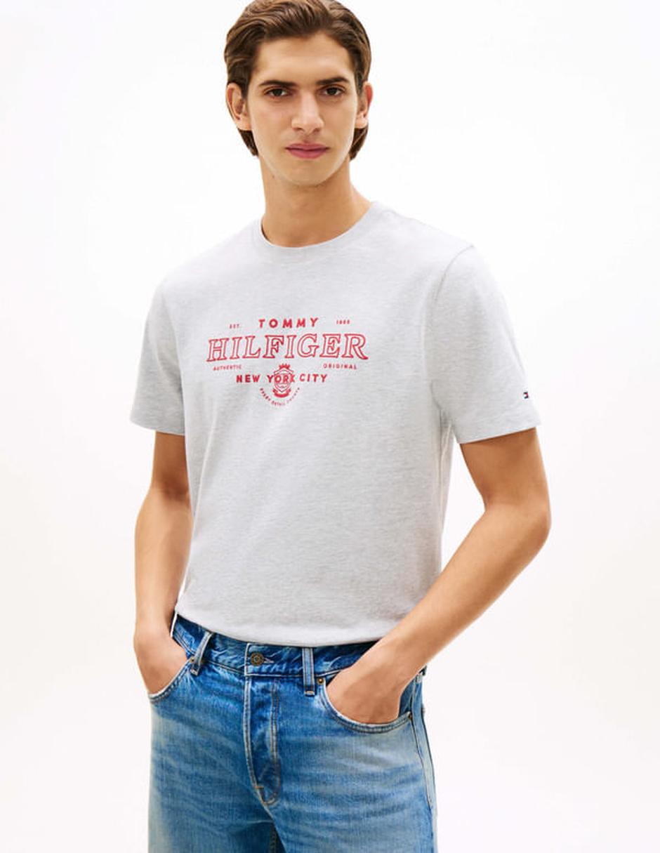 Playera cuello redondo para hombre