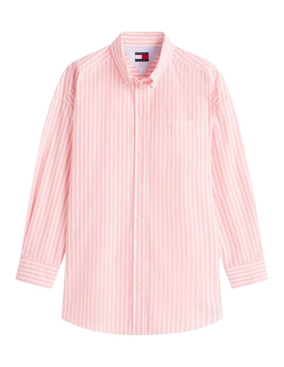 Camisa de algodón manga larga para mujer 2