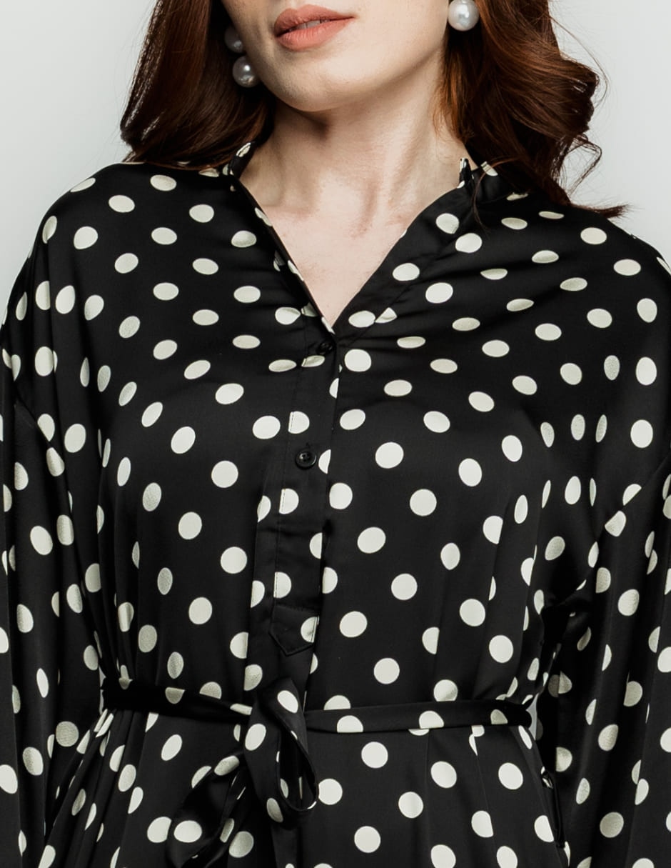 Vestido a la rodilla casual Zuio para mujer