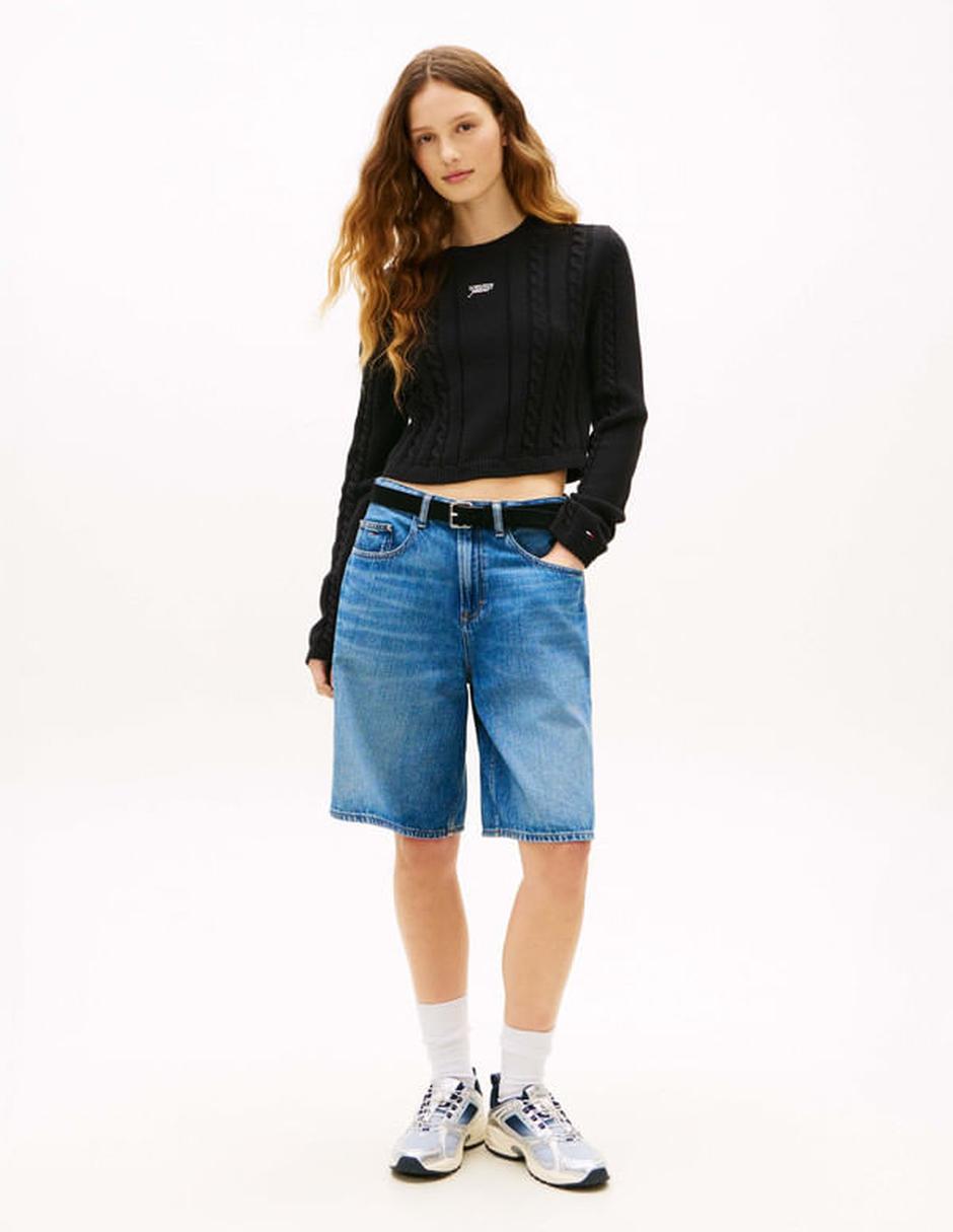 Suéter cuello redondo para mujer 3
