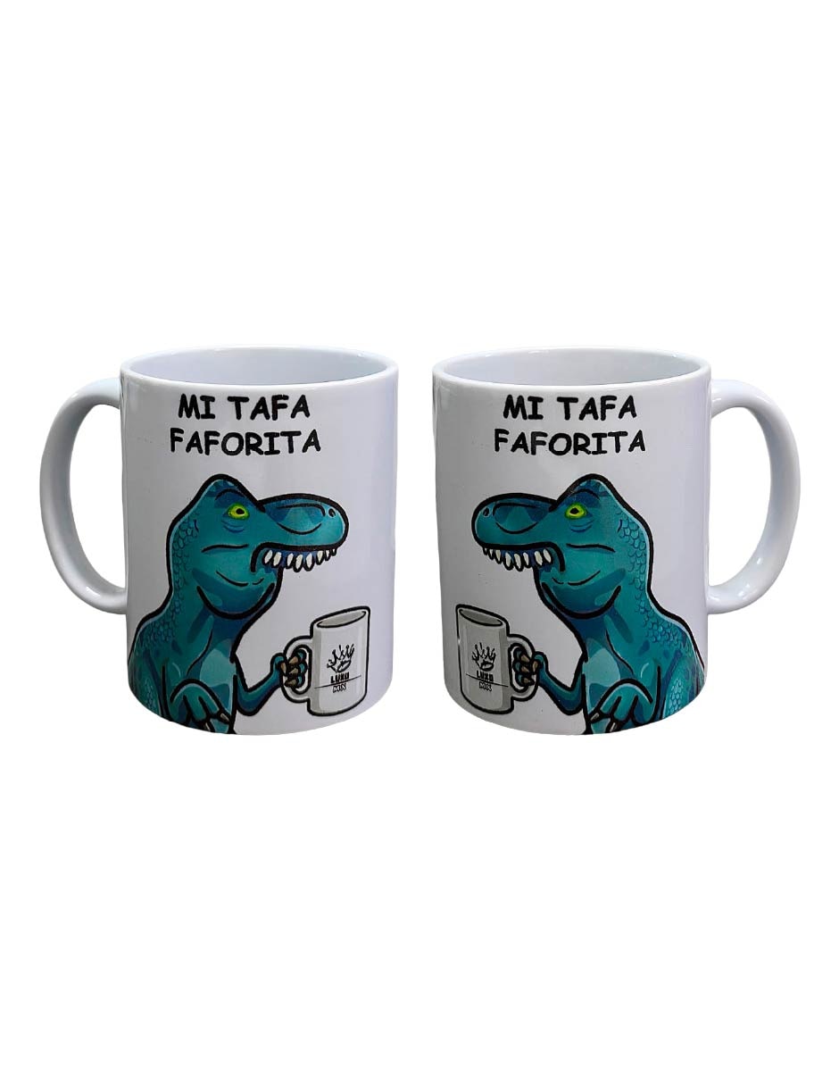 Set de tazas clásica dinosaurios 2 piezas