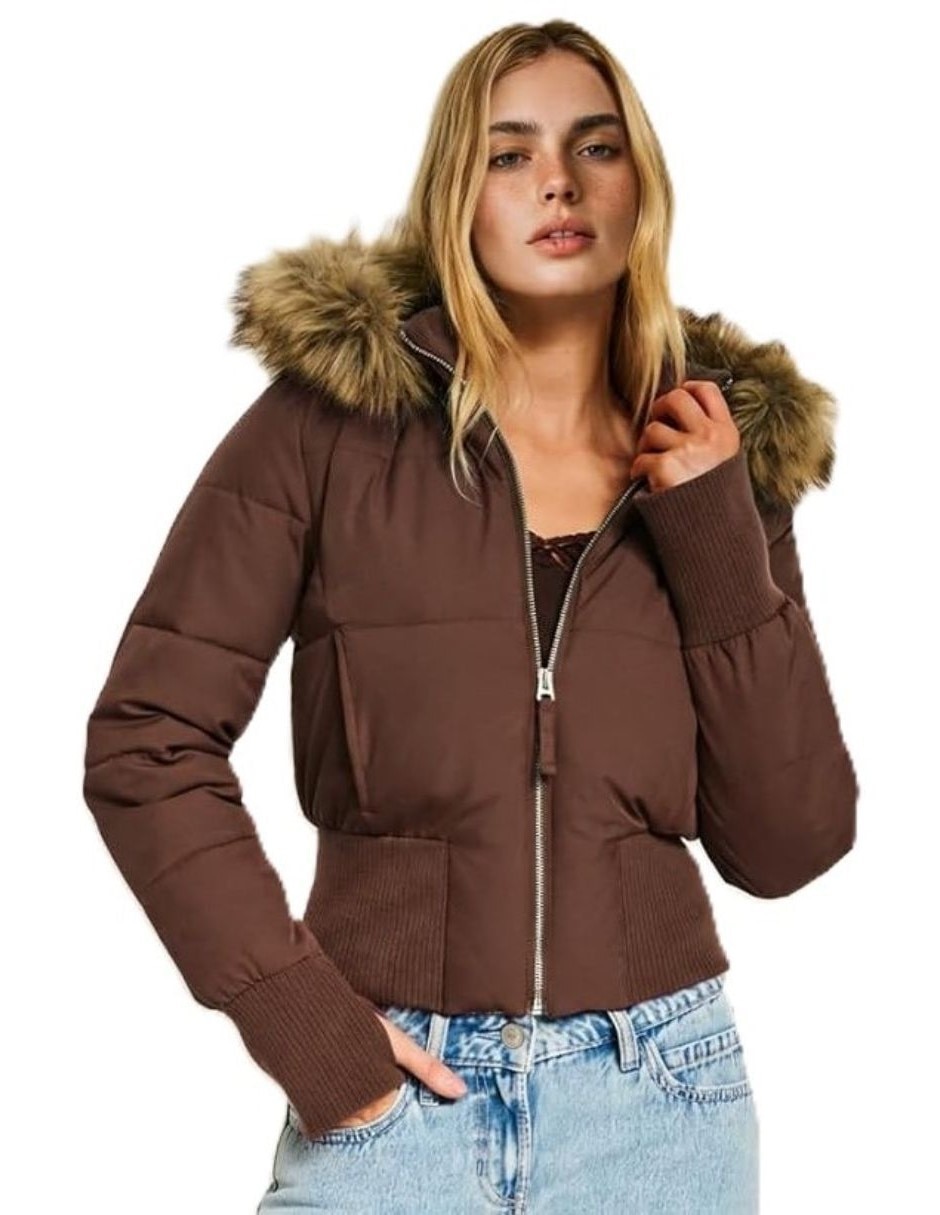 Chamarra acolchada para mujer 1