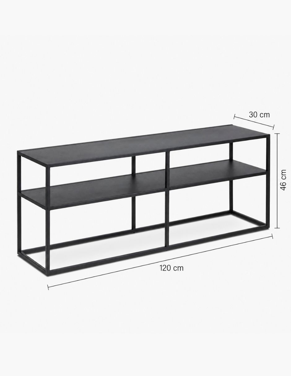 Mueble de tv armable Newton Form Design de acero