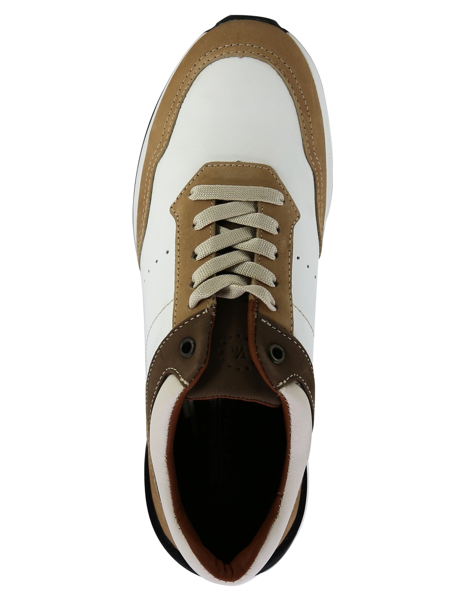 Tenis de piel Triples para hombre