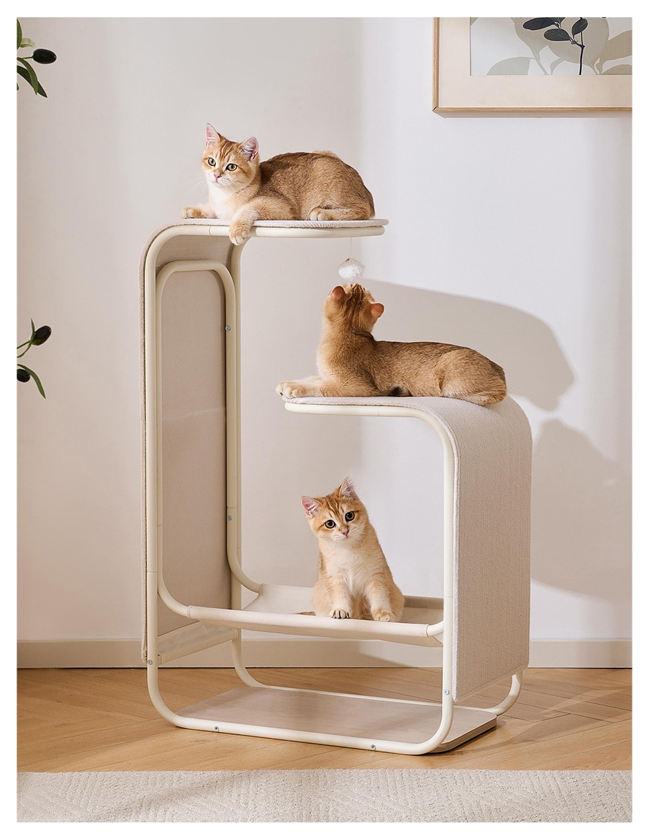 Mueble rascador para gato Mu:4life
