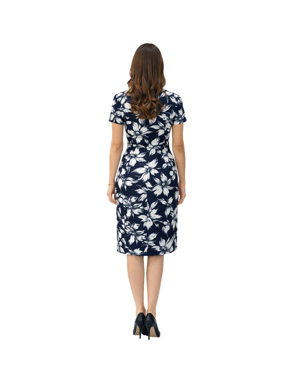 Vestido a la rodilla casual La Difference para mujer