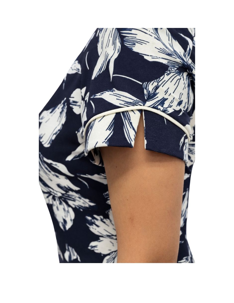 Vestido a la rodilla casual La Difference para mujer