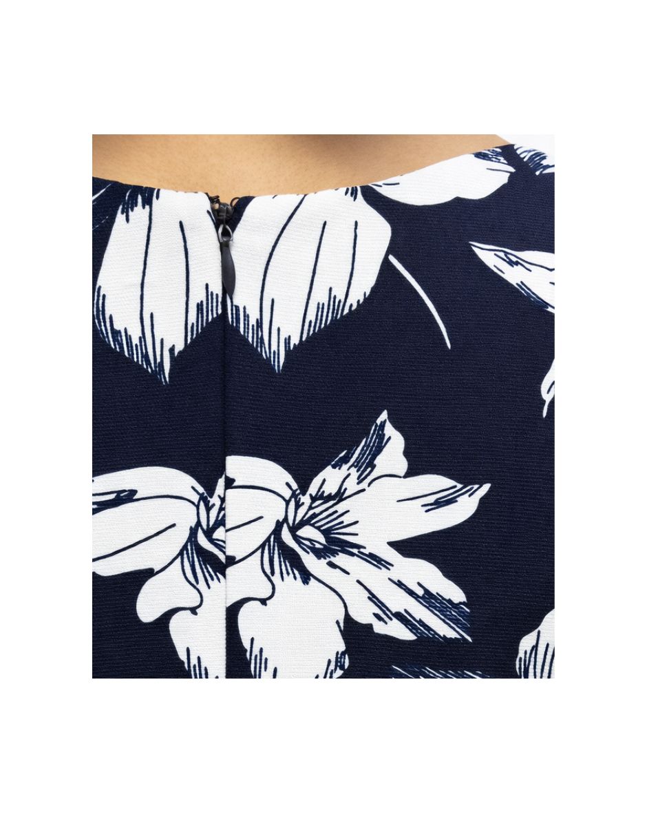 Vestido a la rodilla casual La Difference para mujer