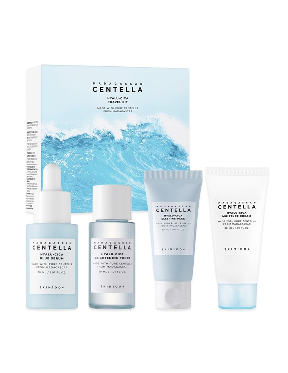 Set de sérum facial Madagascar Centella Hyalu- Cica Skin1004 de piel sensible