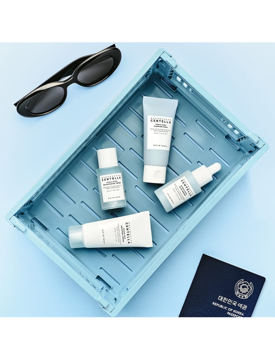 Set de sérum facial Madagascar Centella Hyalu- Cica Skin1004 de piel sensible