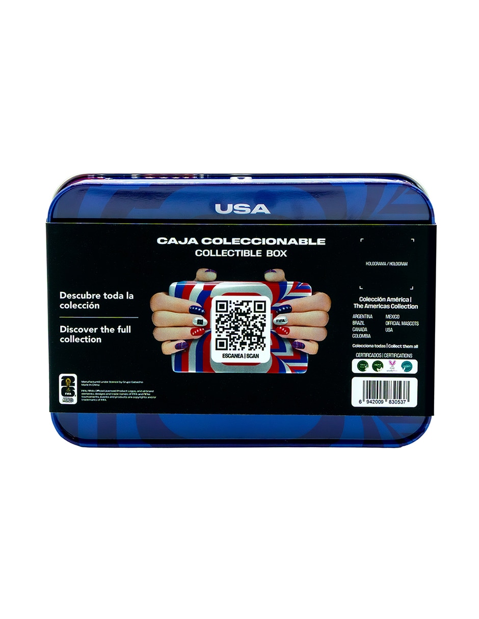 Esmalte de uñas Bluesky Fifa World Cup 2026 – Americas Collection Nail Art Boxes