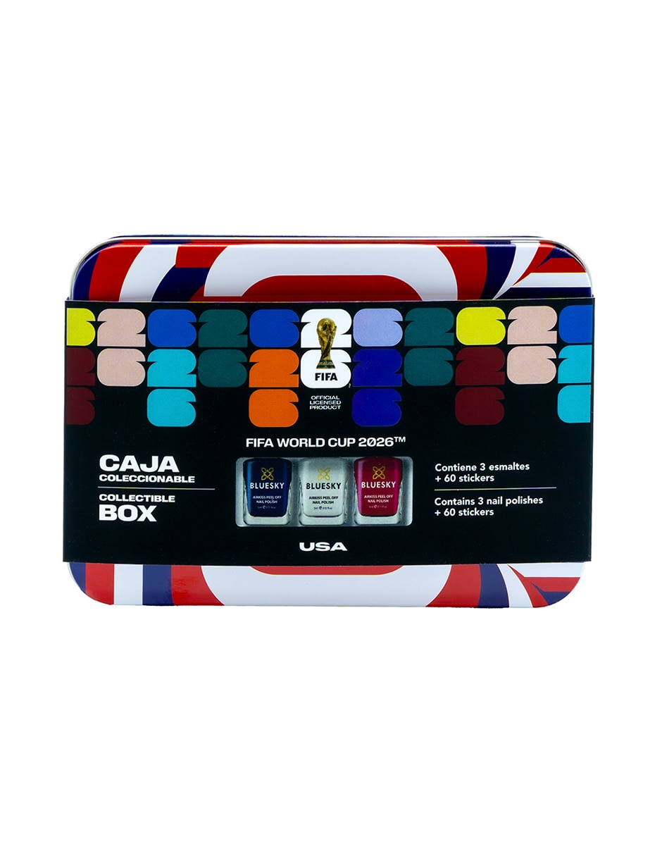 Esmalte de uñas Bluesky Fifa World Cup 2026 – Americas Collection Nail Art Boxes