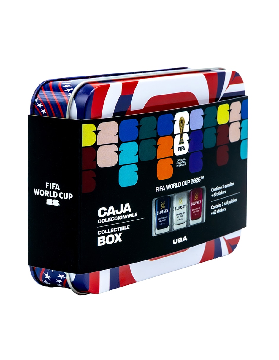 Esmalte de uñas Bluesky Fifa World Cup 2026 – Americas Collection Nail Art Boxes