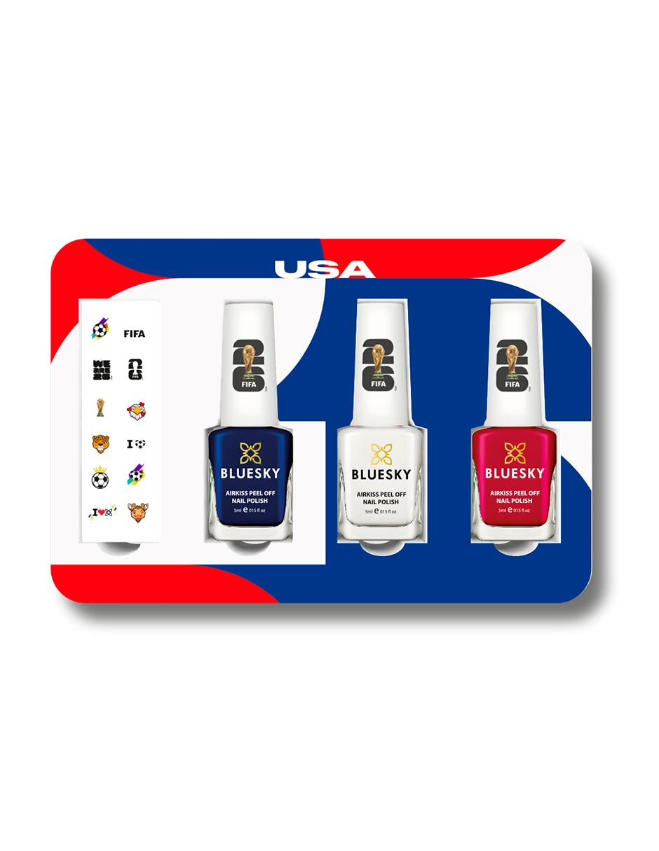 Esmalte de uñas Bluesky Fifa World Cup 2026 – Americas Collection Nail Art Boxes